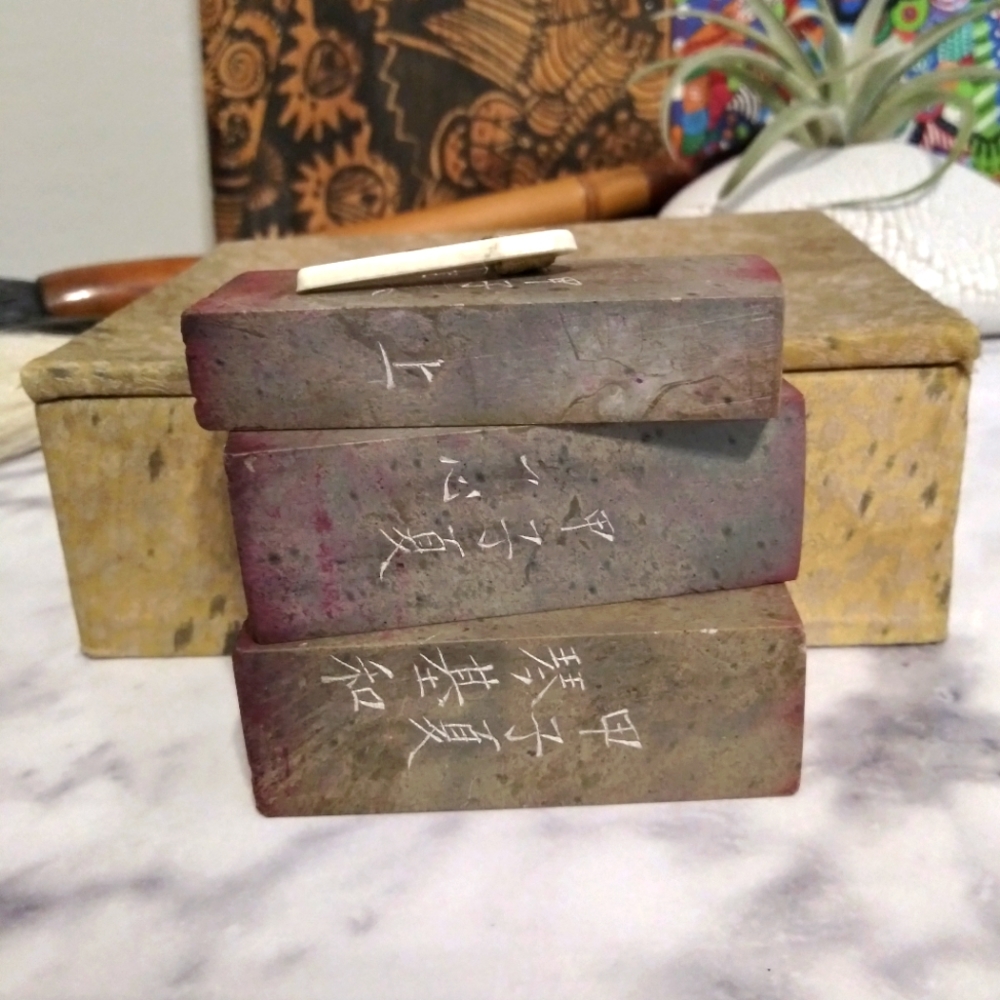 Antique Stone Marble Stamp